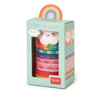SET DI 5 NASTRI ADESIVI DI CARTA TAPE BY TAPE RAINBOW