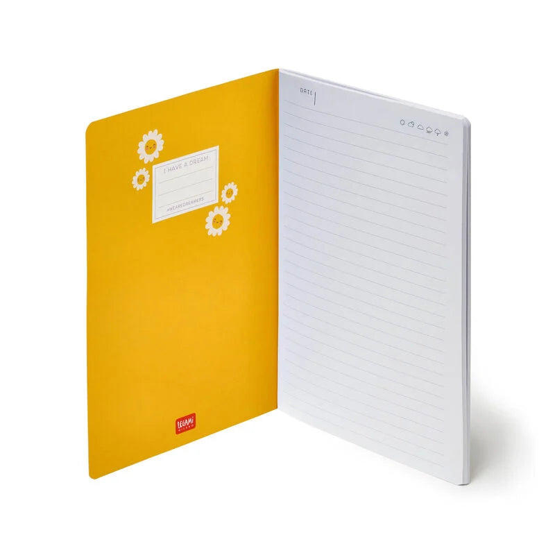 quaderno a righe medium daisy