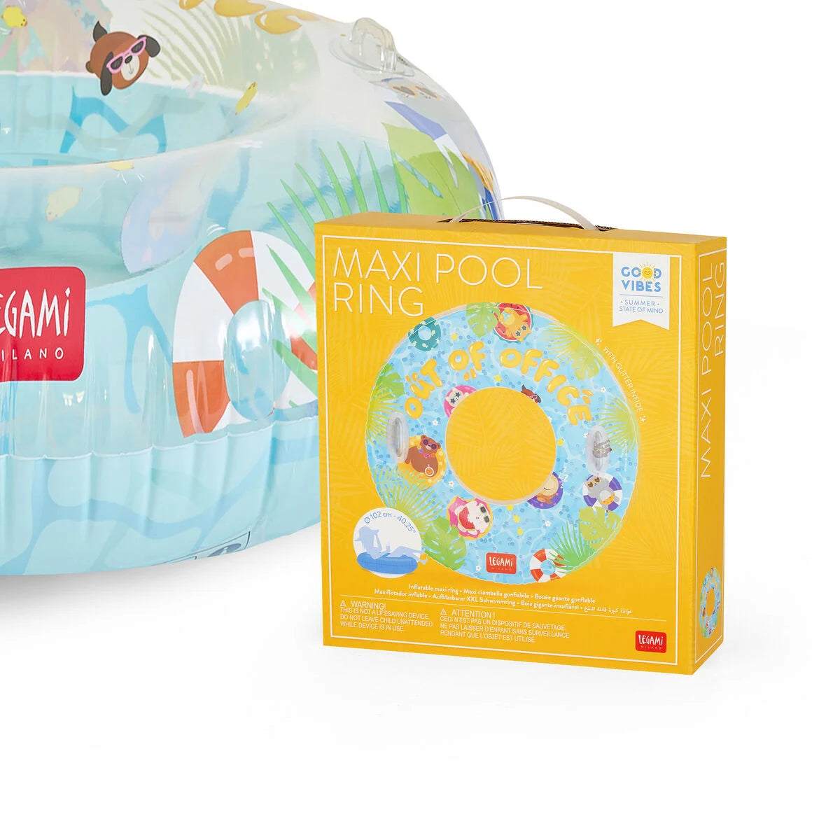 CIAMBELLA GONFIABILE - MAXI POOL RING OUT OF OFFICE