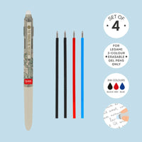 REFILLS PENNA GEL CANCELLABILE 3 COLORI