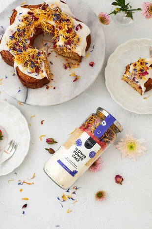 LET'S MAKE IT - FLOWER POWER CAKE