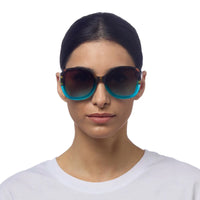 OKKIA OCCHIALI DA SOLE BUTTERFLY - HAVANA BLUE