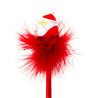PENNA A SFERA LUMINOSA BABBO NATALE