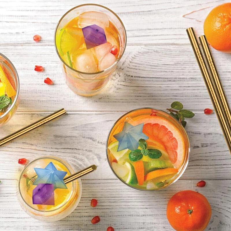 CUBETTI DI GHIACCIO RIUTILIZZABILI - REUSABLE ICE CUBES DIAMONDS