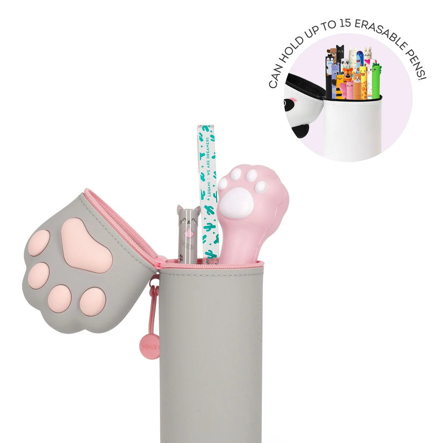 astuccio kawaii 2 in 1 soft silicone - kitty