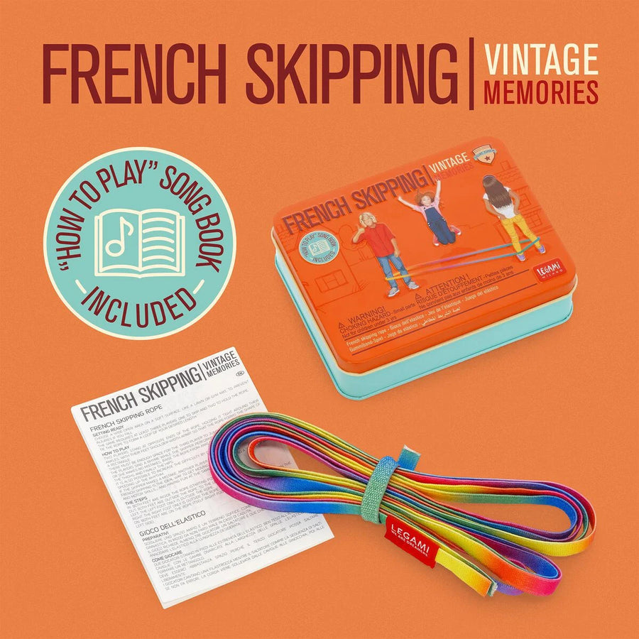 GIOCO DELL'ELASTICO FRENCH SKIPPING VINTAGE MEMORIES