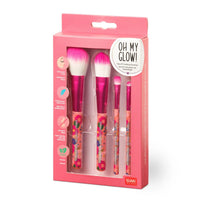 OH MY GLOW! SET 4 PENNELLI TRUCCO FLOWERS