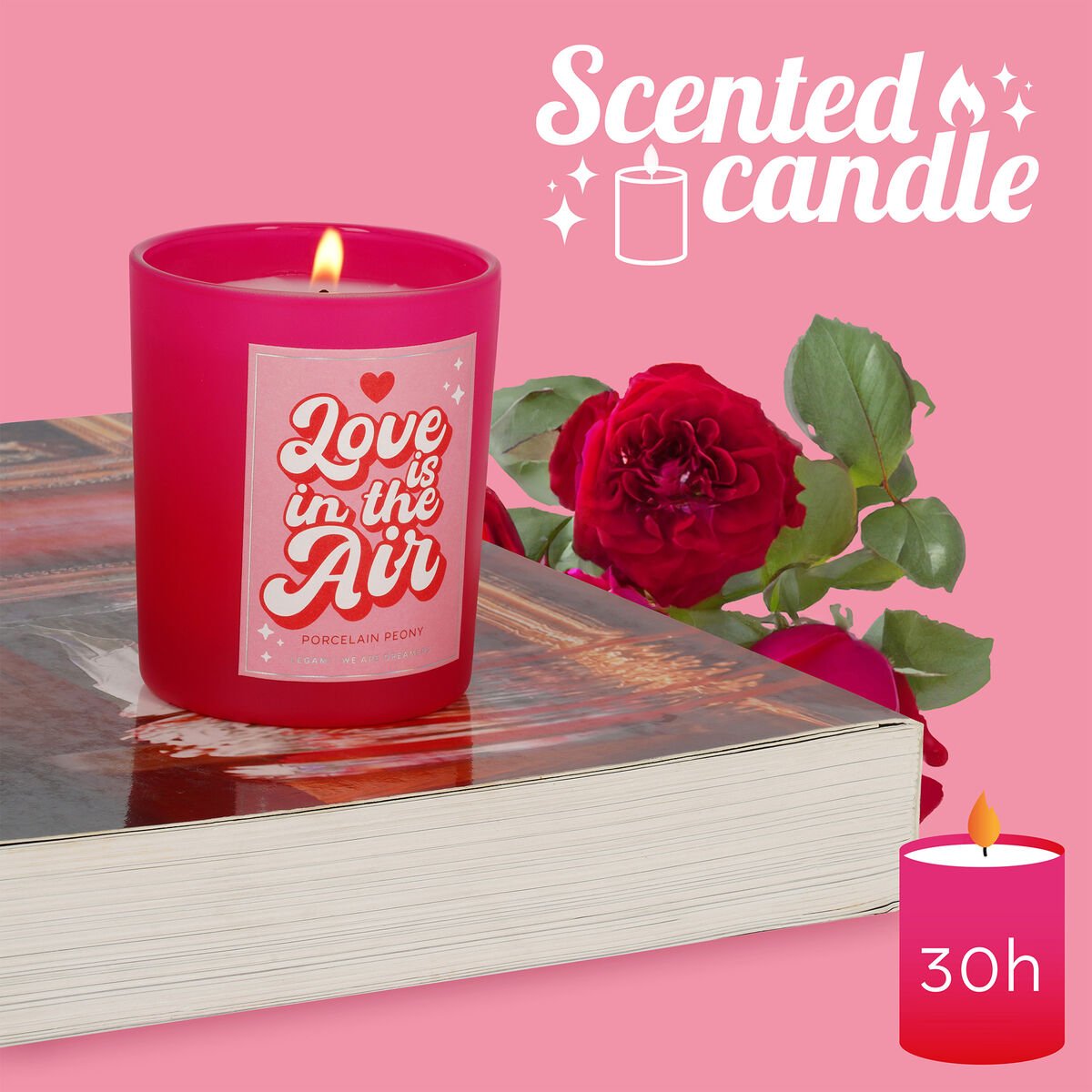 candela profumata - love is in the air