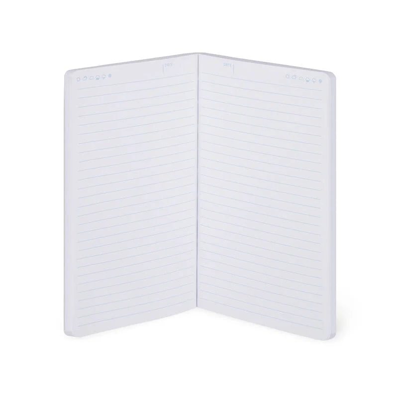 taccuino a righe - photo notebook medium travel