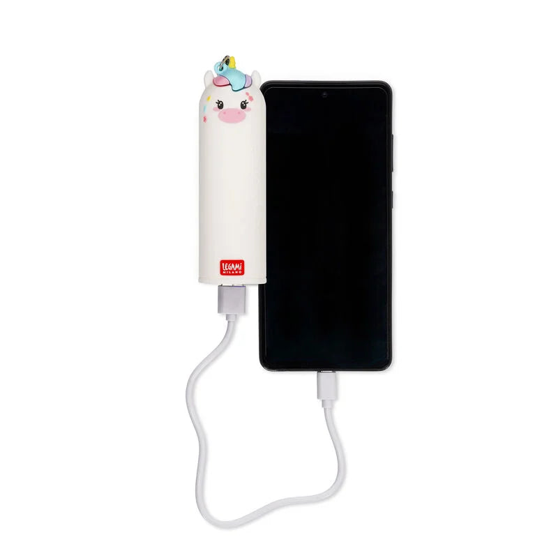 caricabatteria portatile - my super power unicorno