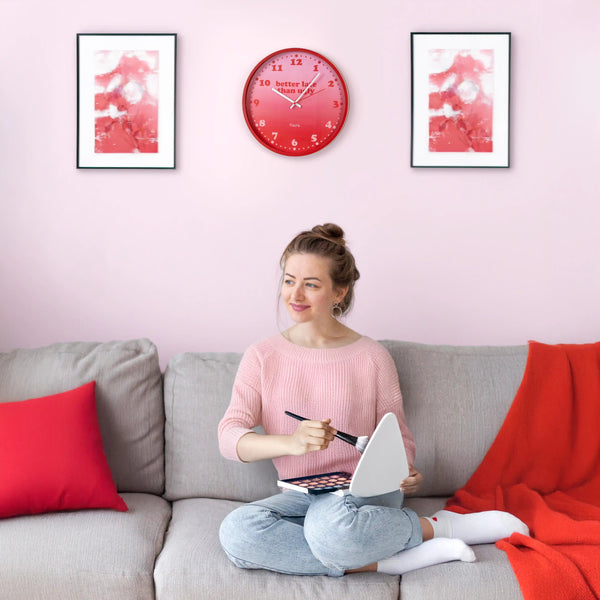 OROLOGIO DA PARETE "BETTER LATE THAN UGLY"