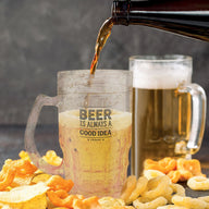 BOCCALE DI BIRRA REFRIGERANTE - COOLING BEER MUG
