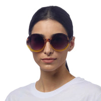OKKIA OCCHIALI DA SOLE  TONDO - HAVANA YELLOW