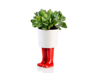 WELLINGTON BOOT PLANTER LARGE RED