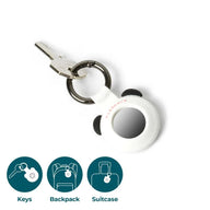 portachiavi per airtag panda