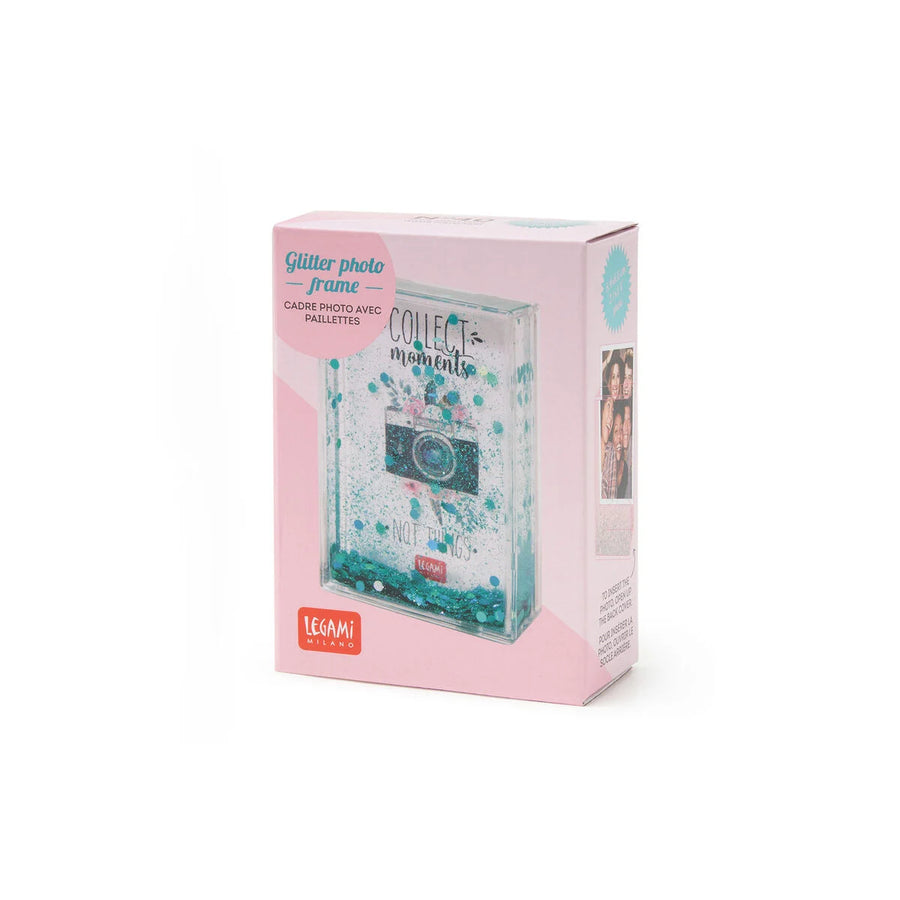 portafoto con glitter - glitter photo frame mini