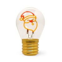 LAMPADA DA TAVOLO A LAMPADINA - BULB FICTION - SANTA CLAUS