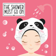 CUFFIA DA DOCCIA - THE SHOWER MUST GO ON PANDA