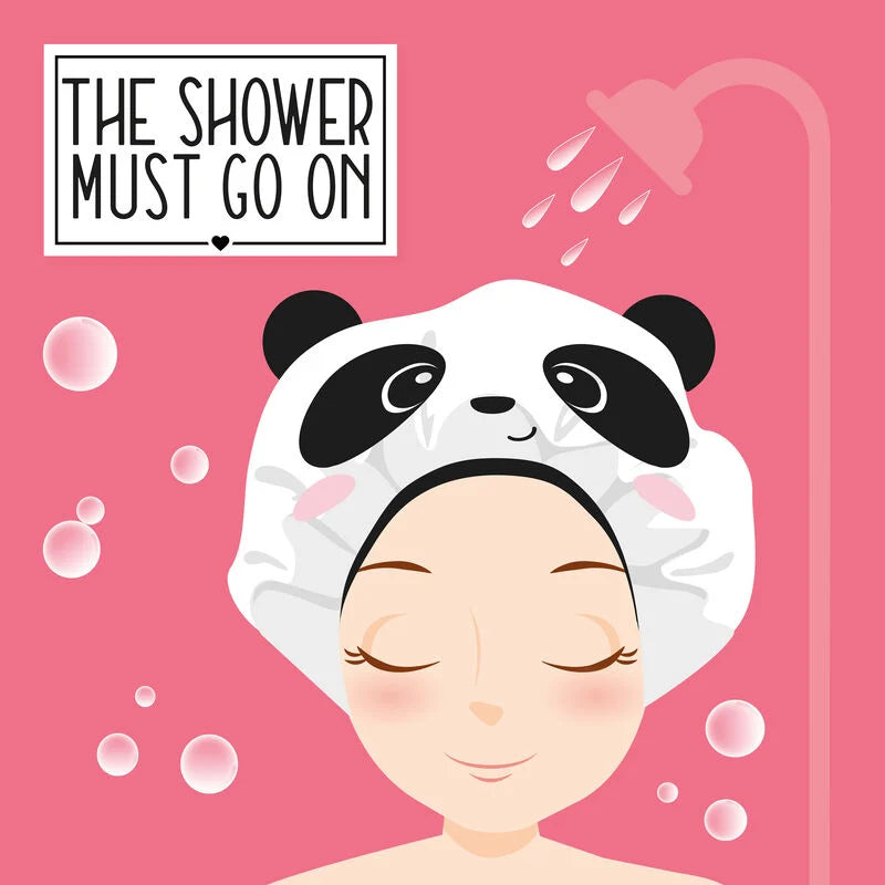 CUFFIA DA DOCCIA - THE SHOWER MUST GO ON PANDA