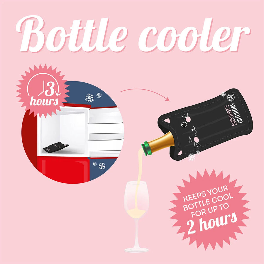 FASCIA REFRIGERANTE PER BOTTIGLIA - BOTTLE COOLER KITTY GATTO