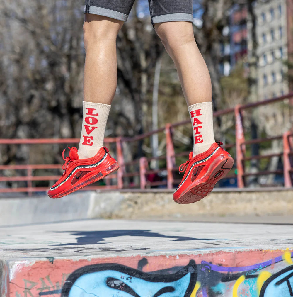 CALZE "HATE - LOVE"