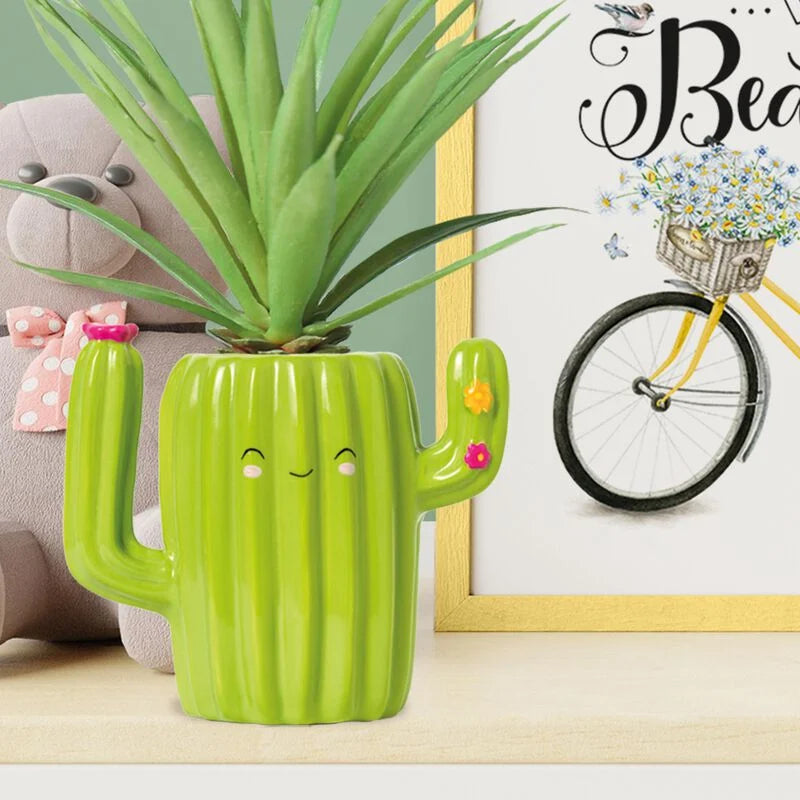 PORTAPENNE IN CERAMICA DESK FRIENDS CACTUS