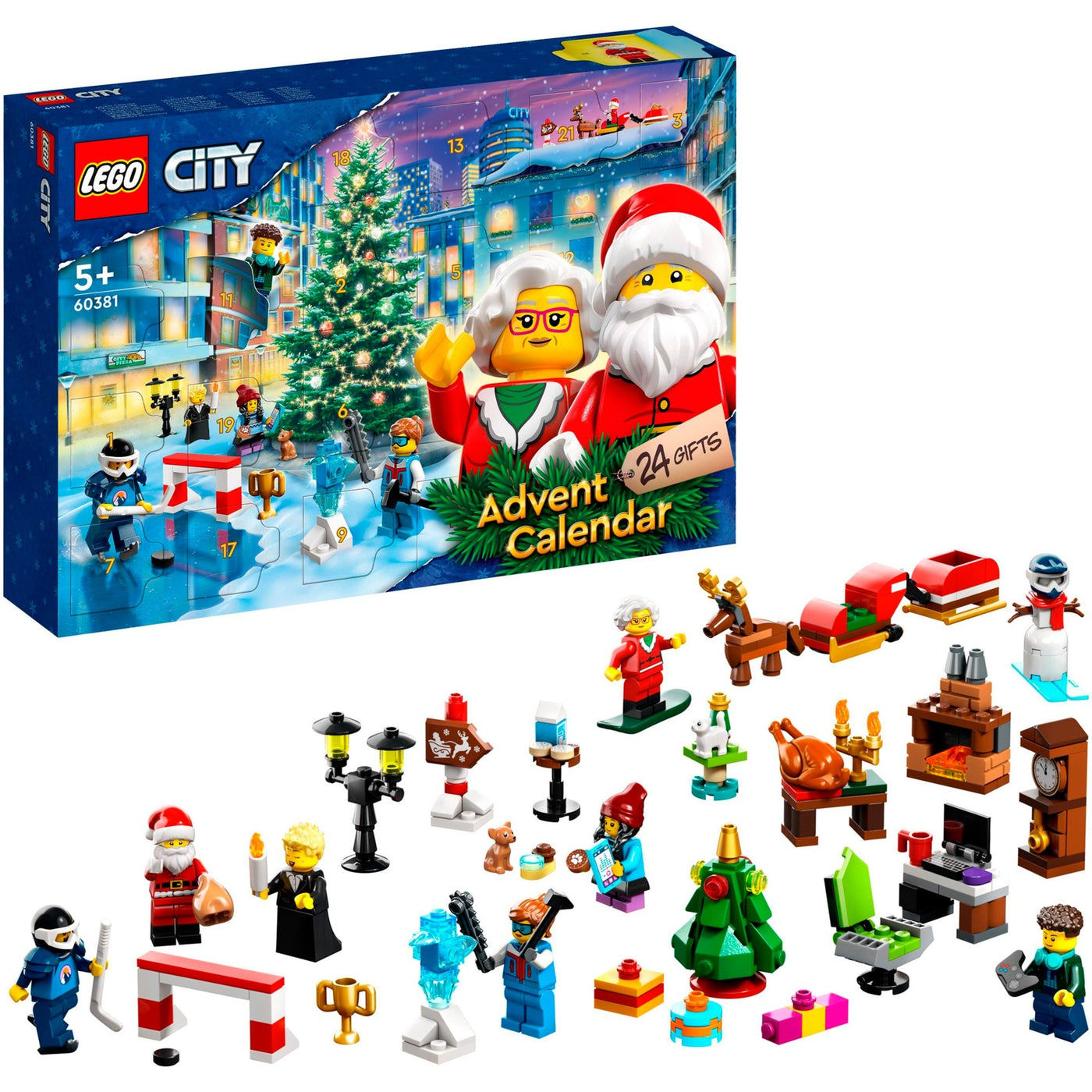 CALENDARIO DELL'AVVENTO 2023 LEGO CITY 60381