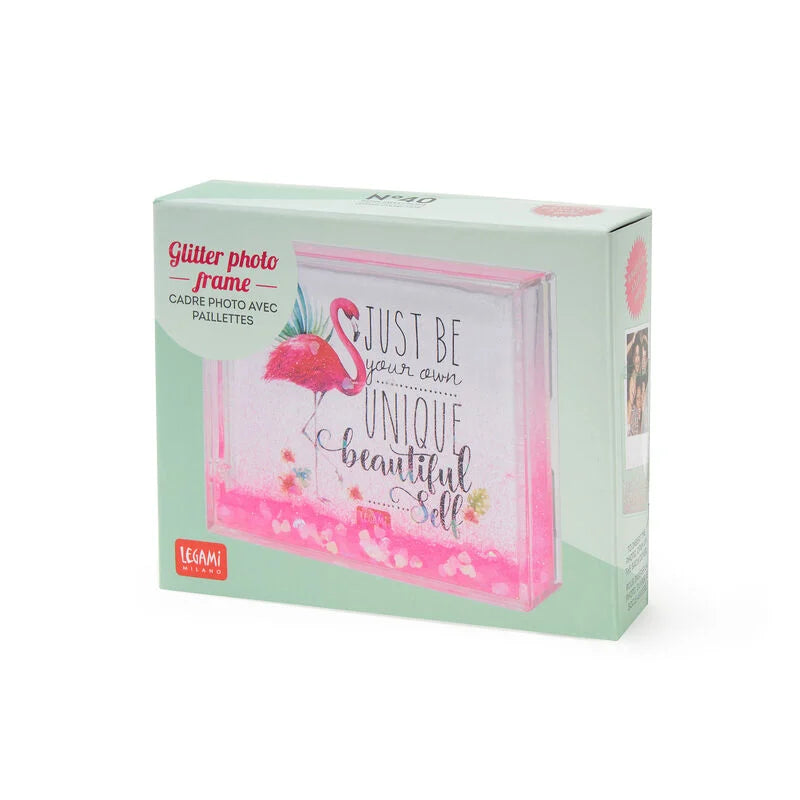 portafoto con glitter - glitter photo frame small