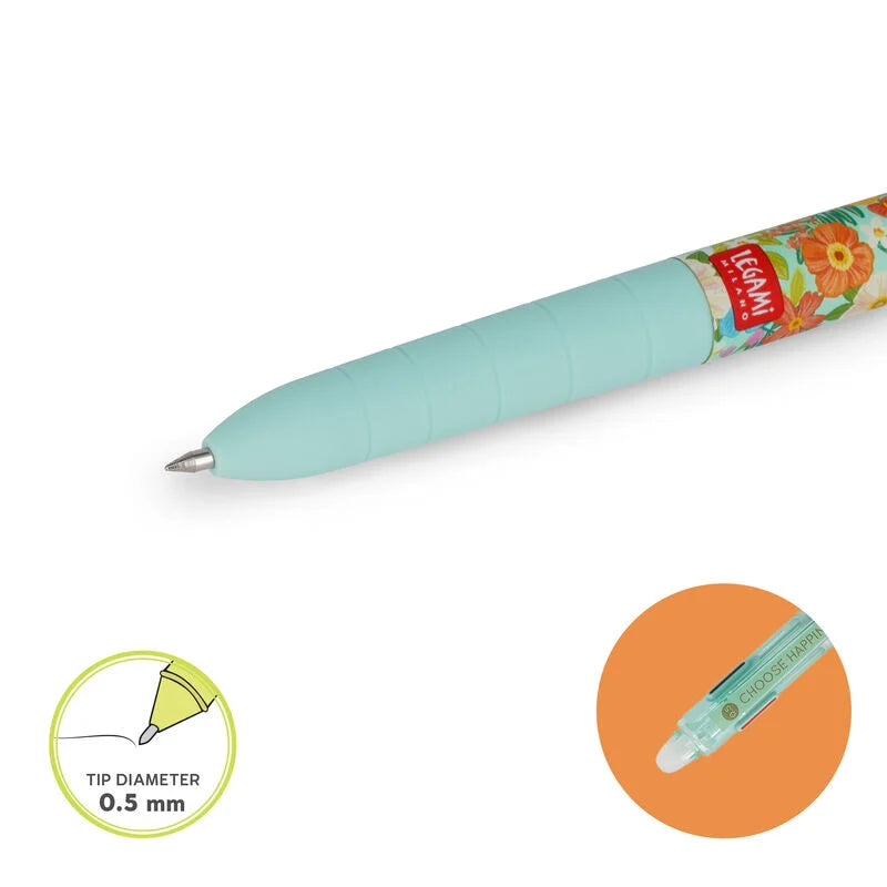 PENNA GEL CANCELLABILE 3 COLORI - MAKE MISTAKE FLOWERS