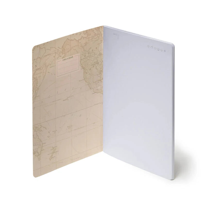 QUADERNO A5 MAP PLAIN