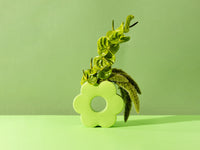 VASE DAISY GREEN