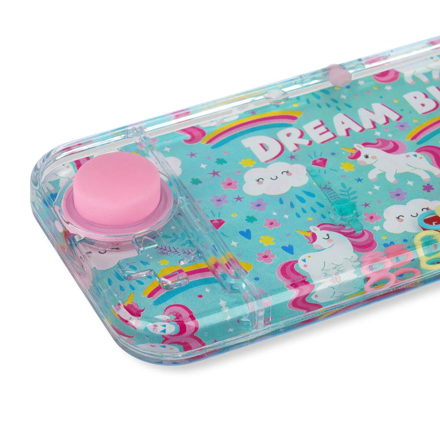 mini gioco ad acqua unicorno