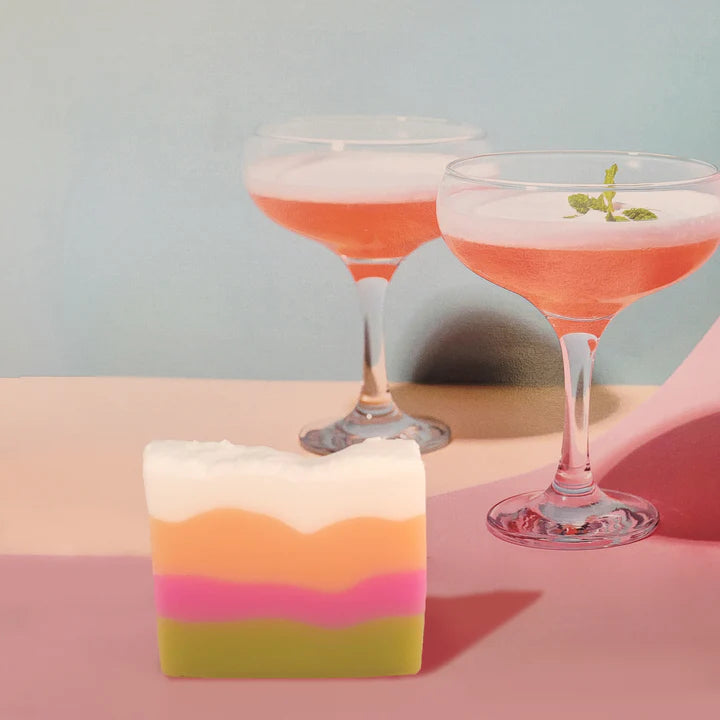 SAPONETTA PEACH & GOLDEN RASPBERRY MARTINI