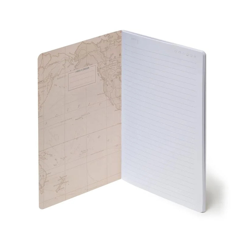 quaderno a righe medium travel