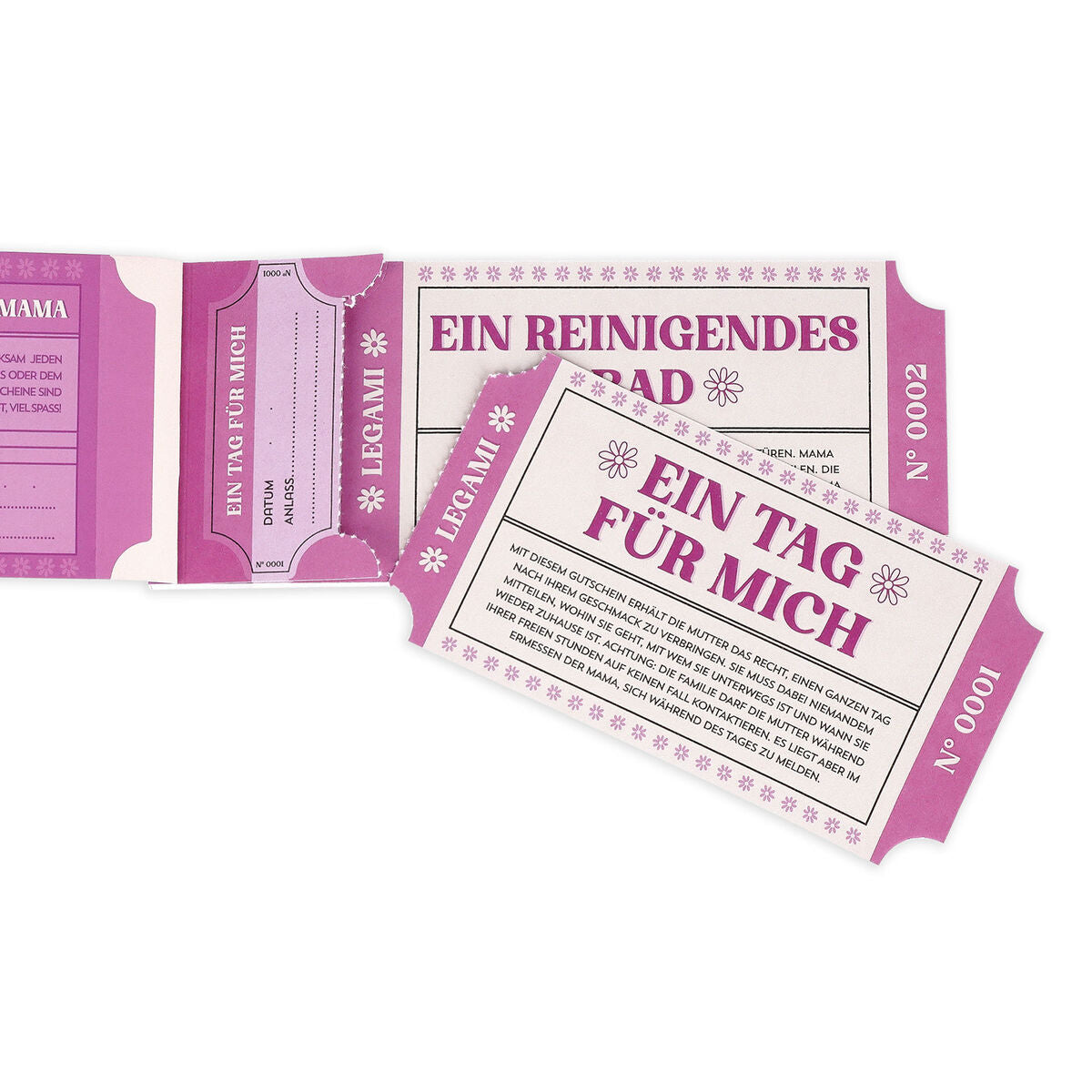 BUONI SPECIALI PER UNA SUPER MAMMA - GIFT VOUCHERS (edizione Inglese) (edizione Tedesco)
