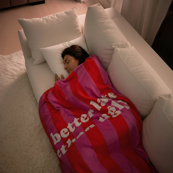 COPERTA "BETTER LATE THAN UGLY"