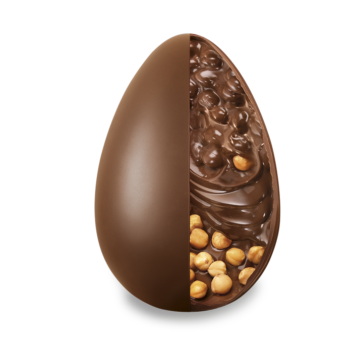 UOVO DI PASQUA CAFFAREL DELIZIE D'ITALIA LATTE E NOCCIOLE 530GR