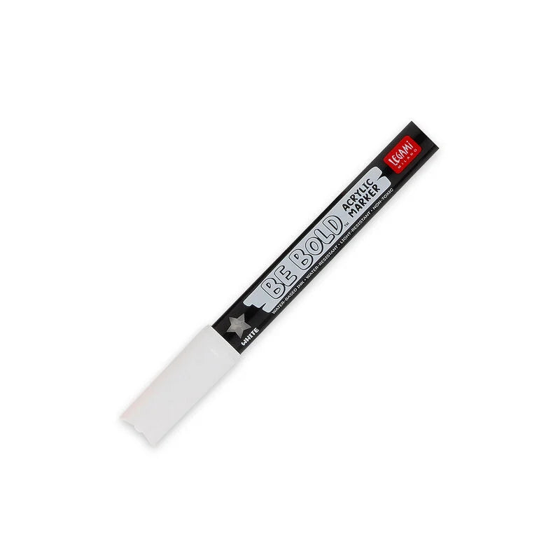PENNARELLO ACRILICO - BE BOLD BIANCO
