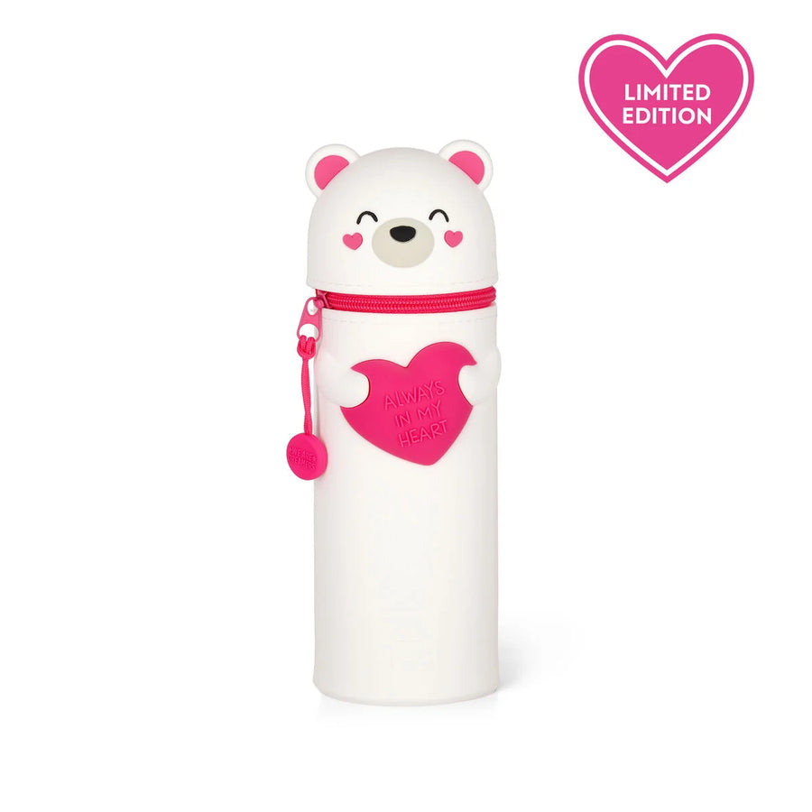 ASTUCCIO KAWAII 2 IN 1 SOFT SILICONE - TADDY BEAR HEART