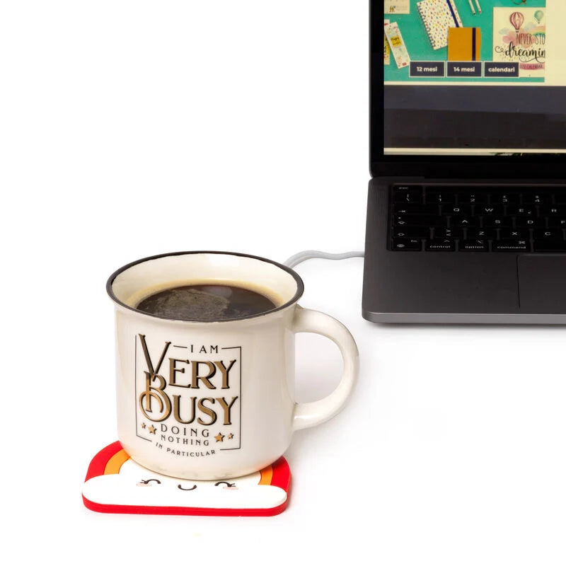 scalda tazza usb - warm it up kitty rainbow