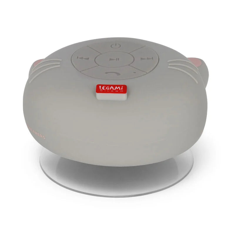 vivavoce e speaker wireless resistente all'acqua - singing in the shower kitty gatto
