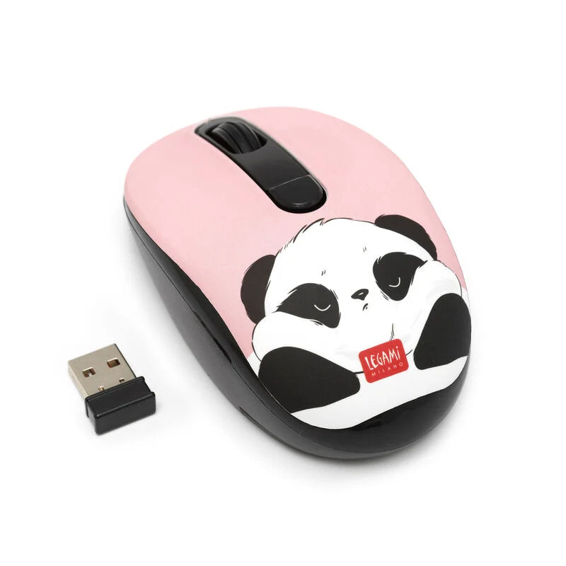 mouse wireless con ricevitore usb panda
