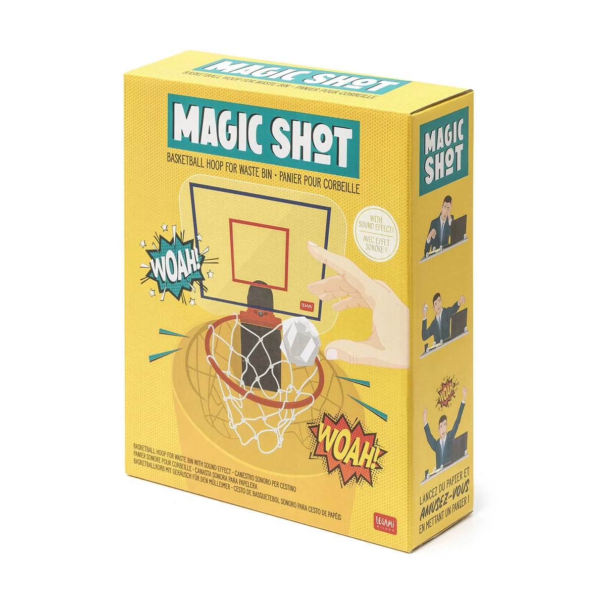 CANESTRO SONORO PER CESTINO - MAGIC SHOT