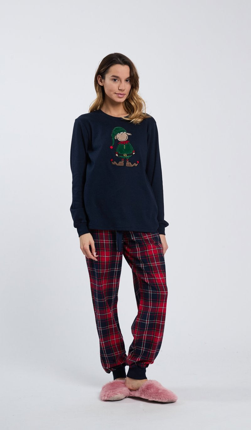 PIGIAMA GIROCOLLO DONNA - PRENATALE