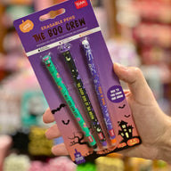 SET DI 3 PENNE CANCELLABILI - THE BOO CREW - LIMITED EDITION HALLOWEEN 2025