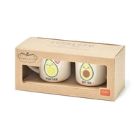 ESPRESSO FOR TWO COFFEE MUG - AVOCADO