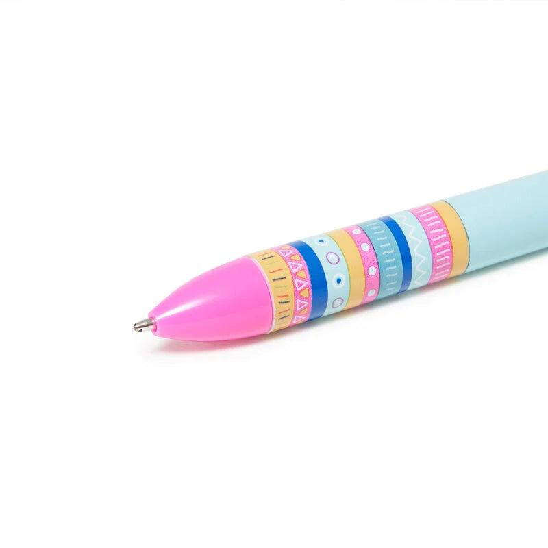 PENNA A SFERA A DUE COLORI - CLICK & CLACK LAMA