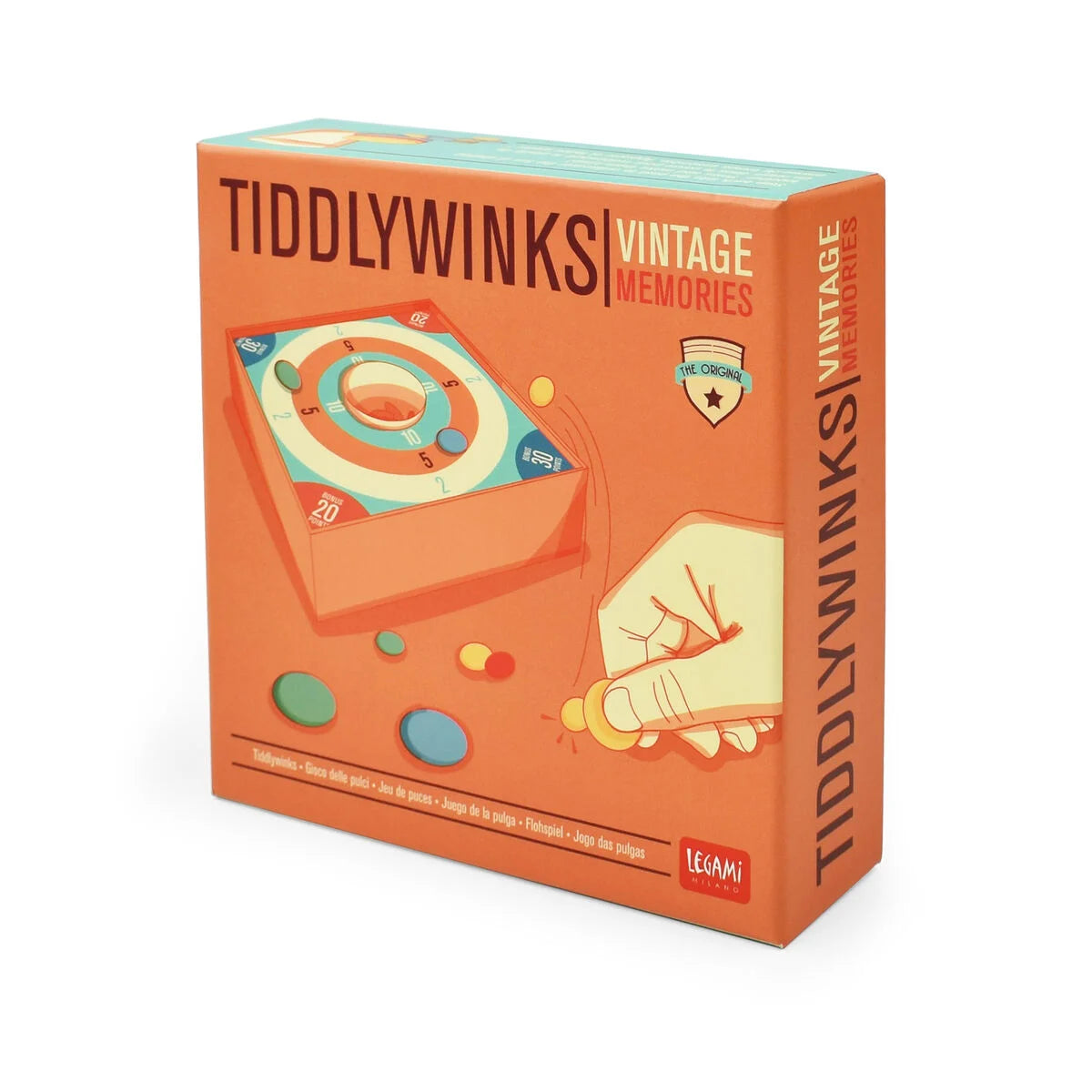 GIOCO DELLE PULCI TIDDLYWINKS VINTAGE MEMORIES