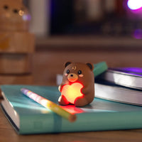 TEMPERINO LUMINOSO CON CONTENITORE - TEDDY BEAR