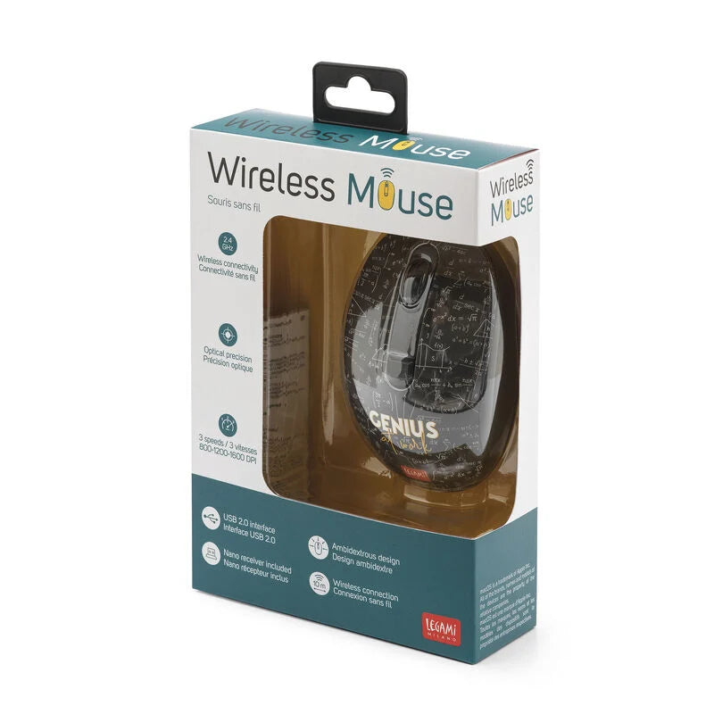 mouse wireless con ricevitore usb genius
